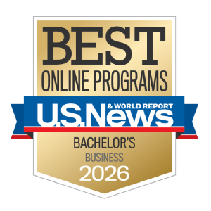 U.S. News and World Report logo for Best Online business Program