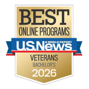 U.S. News and World Report logo for Best Online Bachelor's Programs