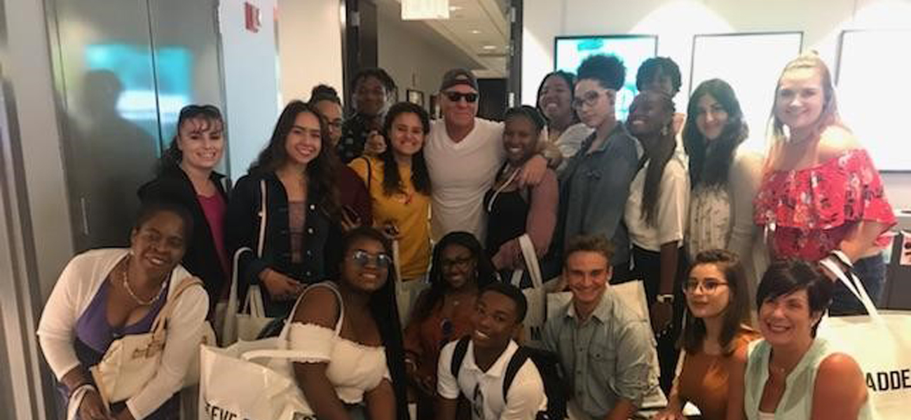 High school summer workshop with Steve Madden