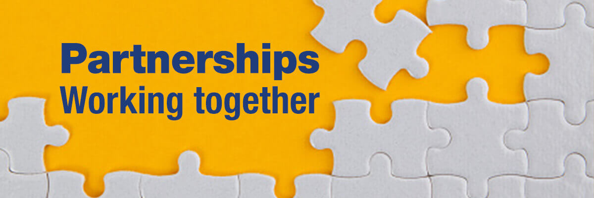 Partnership banner