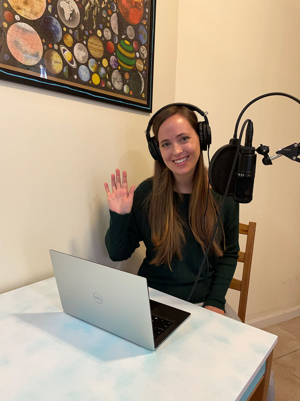 Sarah Nickerson smiling at the camera