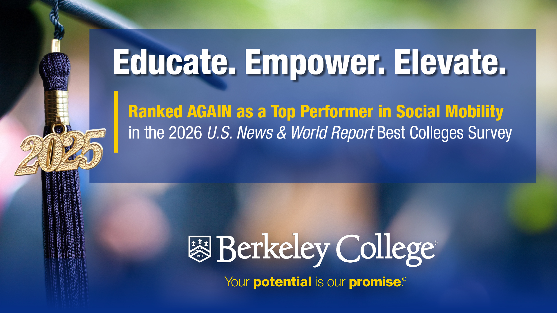 A graduation tassel with 2025