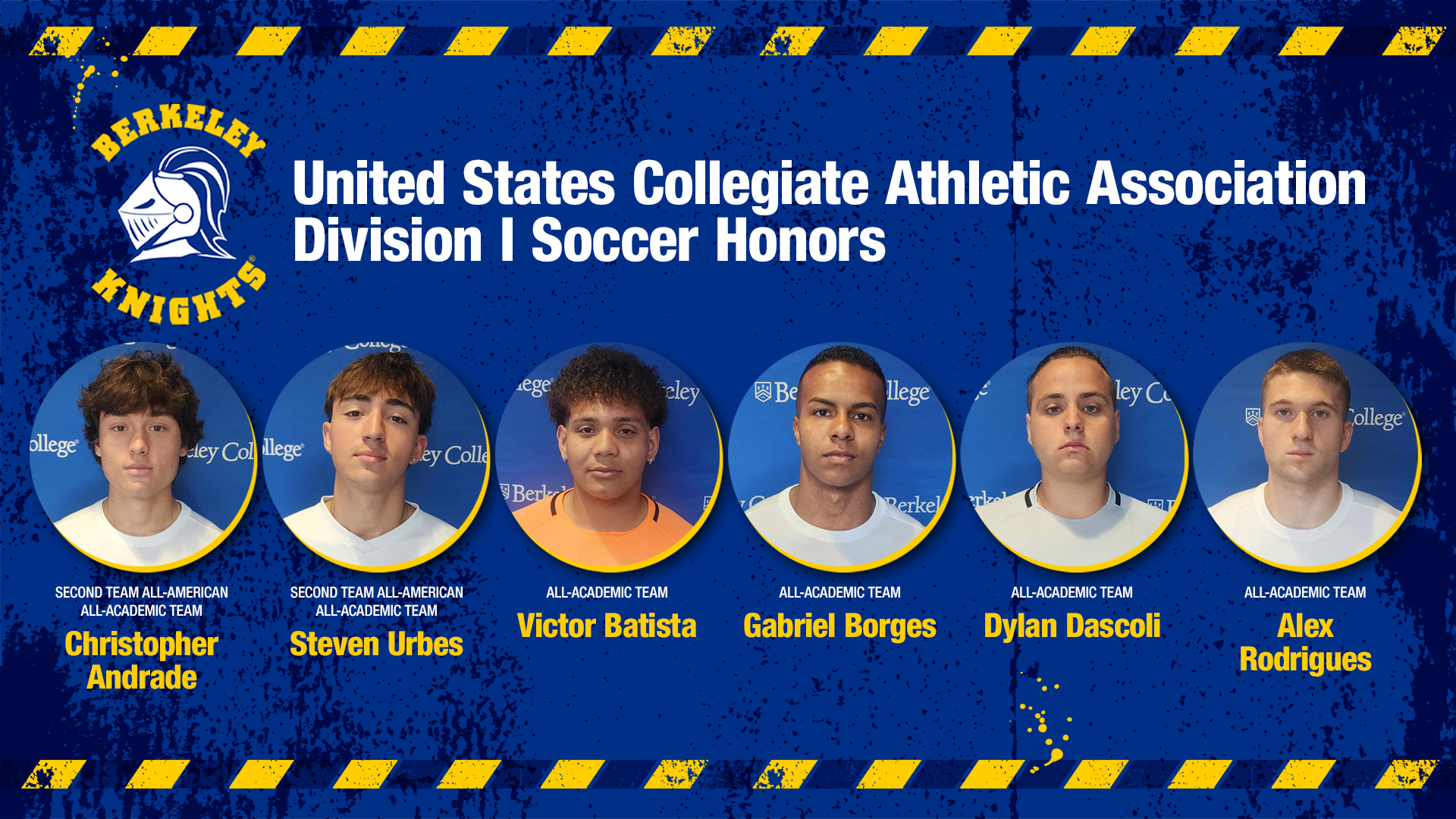 Headshots of student athletes